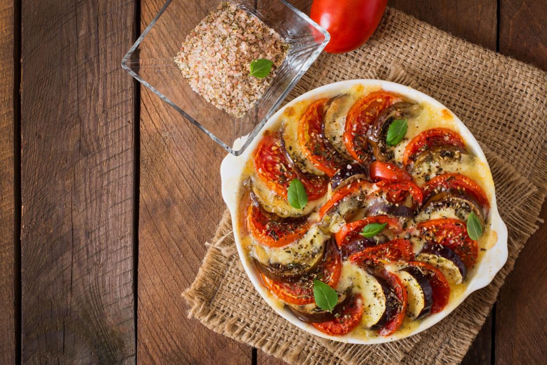 Curso de Culinária Francesa: Aspargos a vinagrete e Picanha com Ratatouille